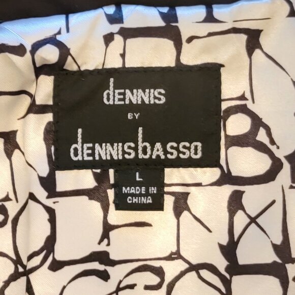 Dennis by Dennis Basso Black Hooded Trench Coat - L - Picture 13 of 13